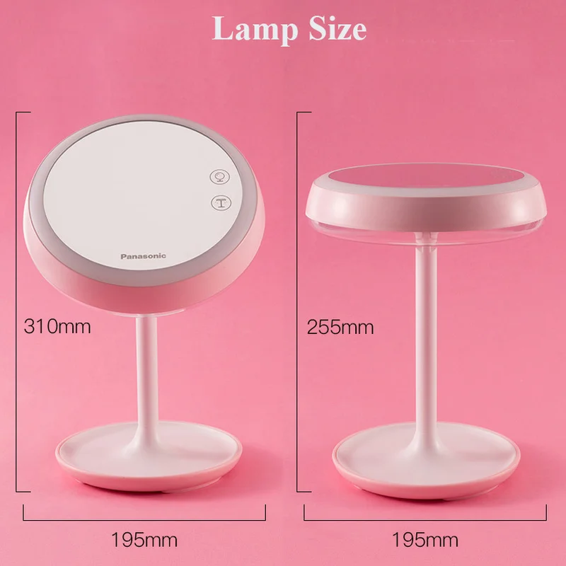  Panasonic LED Makeup Mirror Light LED Natural Light USB Rechargeable Touch Screen Mirrors for Beaut - 4000145956996