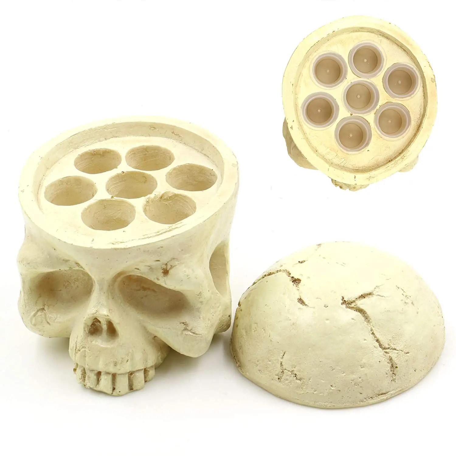 Skull Tattoo Ink Cup Holder 7 Holes Ink Cap Cup Holder For Tattoo Supplies  Free Shipping - Tattoo Accesories - AliExpress