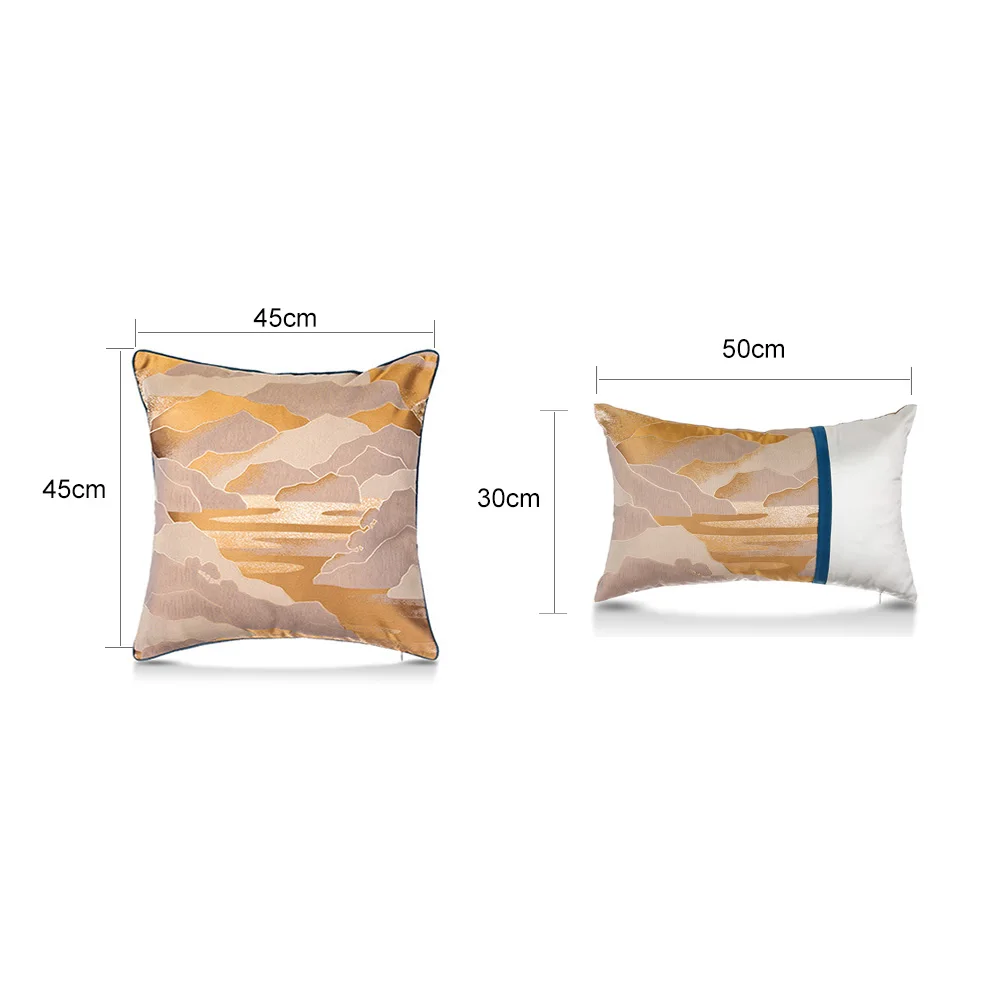 Throw Pillows Cushion Cover High Precision Jacquard Decorative Cushion Pillow Case For Sofa Bed Decoration Cushions Pillowcase