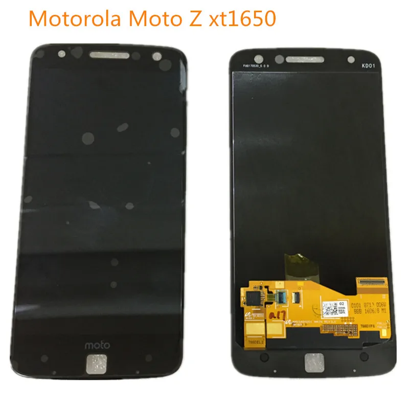 

OLED For Motorola Moto Z xt1650 touch screen For moto Z XT1650-05 Display XT1650-01 03 05 LCD Screen Touch Digitizer replacement