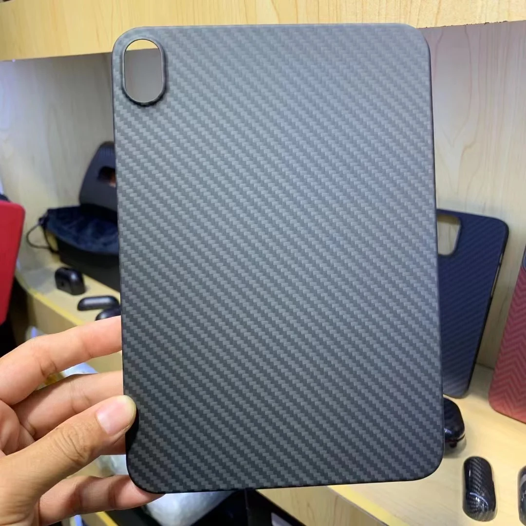 Чехол из натурального углеродного волокна для iPad mini 6 складной защитный чехол