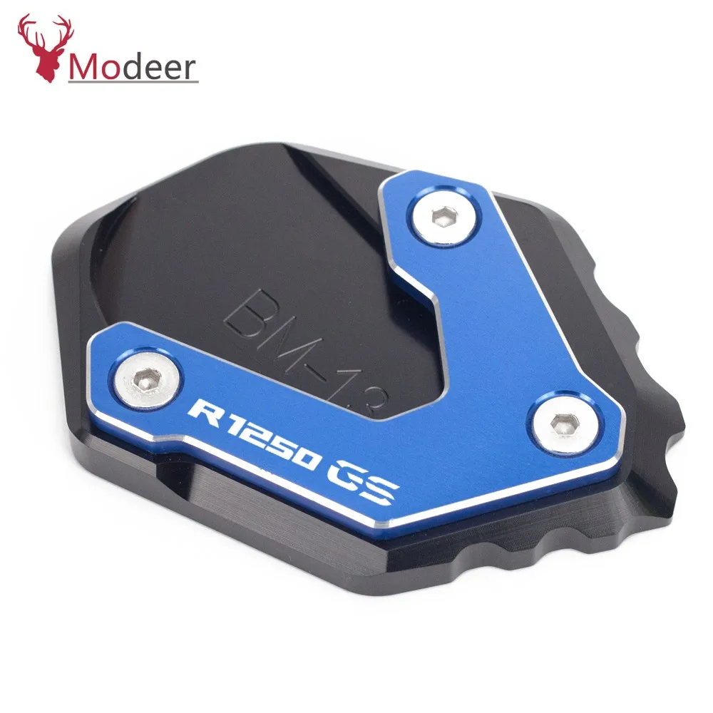 Accessories Motorcycle Kickstand Side Stand Extension Pad Plate Cover For BMW R1250GS R 1250GS R1250 GS R 1250 GS 2018-2019 (3)_Jc