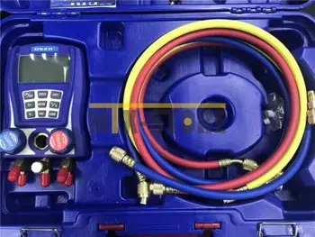 

1pcs WK-6889 Digital Testing Manifolds Refrigeration Pressure Vacuum Gauge New