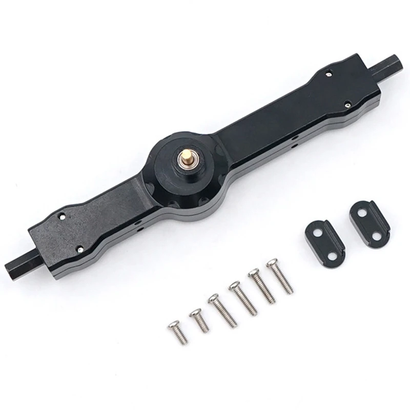 

RC Car Gear Box Center Gear Axle Box for WPL 1/16 Truck RC Car Upgraded Part Accessory(Black)