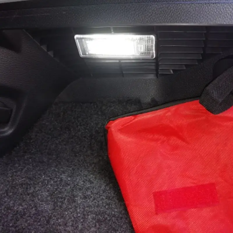2 шт. 18 SMD белый светодиодный светильник для багажника для Eos Golf GTI MK5 MK6 MK7 Scirocco Sharan Tiguan PASSAT JETTA