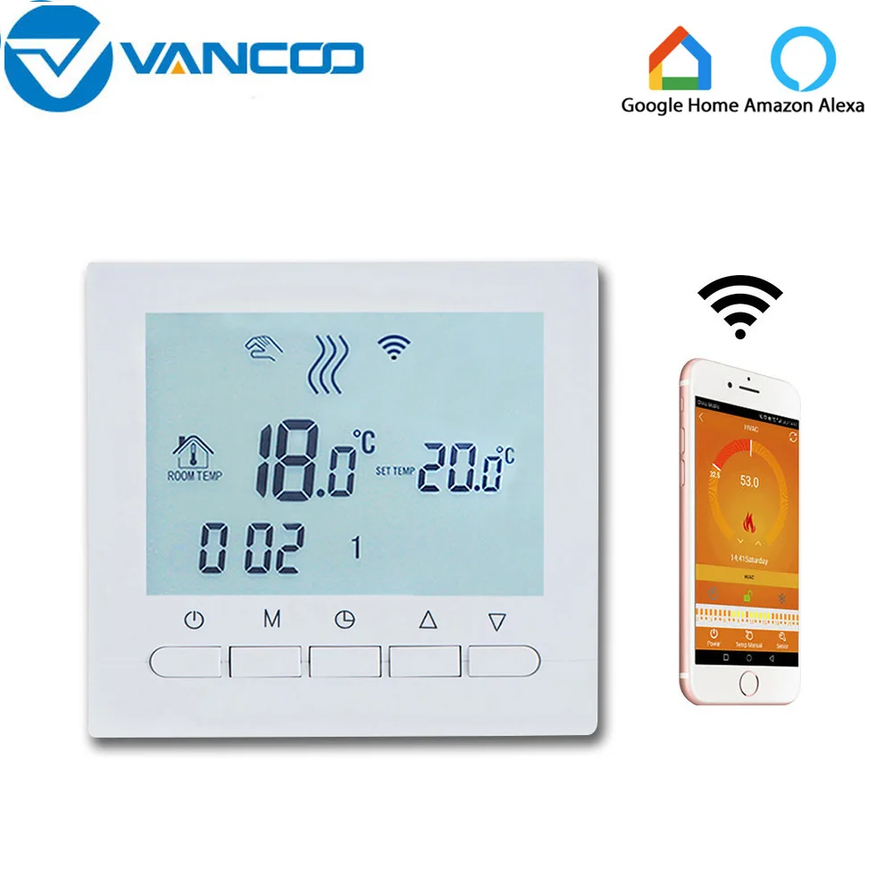 Термостат для газового котла Vancoo Wi-Fi 220 В | Инструменты
