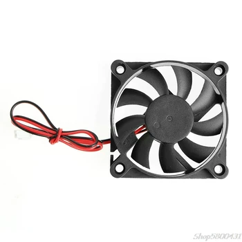 

DC 12V 2-Pin 60x60x10mm PC Computer CPU System Sleeve-Bearing Cooling Fan 6010 N02 20 Dropshipping