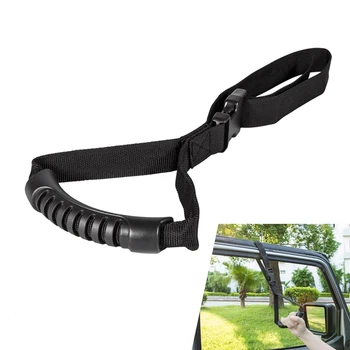 

Auto Adjustable Car Handle Standing Aid Safety Handle Vehicle Support Nylon Handle Car Assist Device for Elderly, Disabled, Preg
