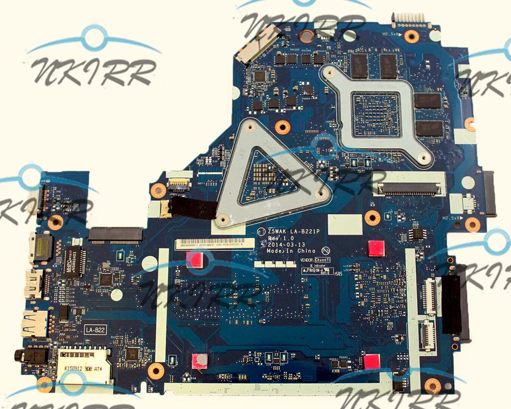 Z5WAK LA B221P Rev: 1 0 NBMLE11003 NB.MLE11.003 FX 7500 R7 M265 2G DDR3 материнская плата для ноутбука Acer Aspire E5 551G