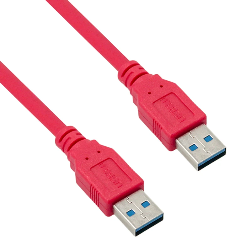 NEW Red USB 3.0 Riser Cable PCI-E 1x to 16x Extender Riser Card Adapter USB Cable Male to Male for Bitcoin Miner Antminer Mining