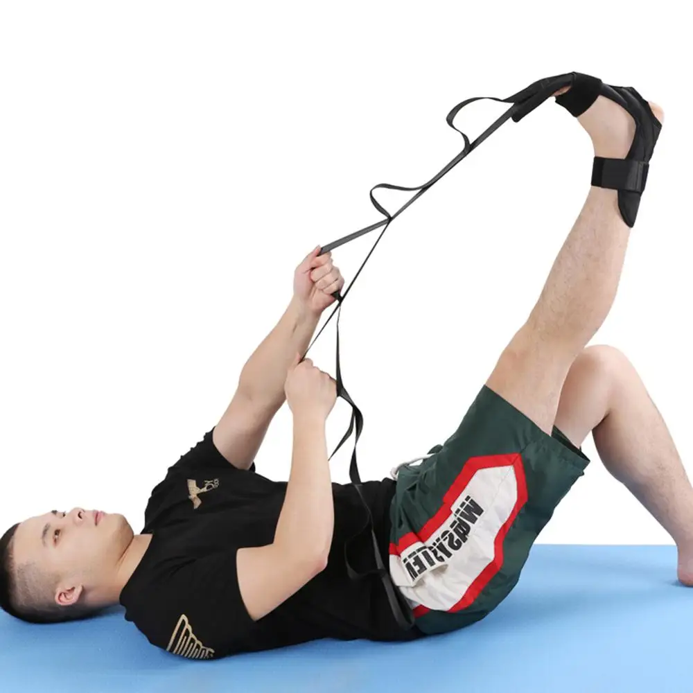 Healifty Cinturón de estiramiento de yoga, correas de estiramiento de yoga  para mujer, bandas de resistencia para ejercicio, cinturón de entrenamiento