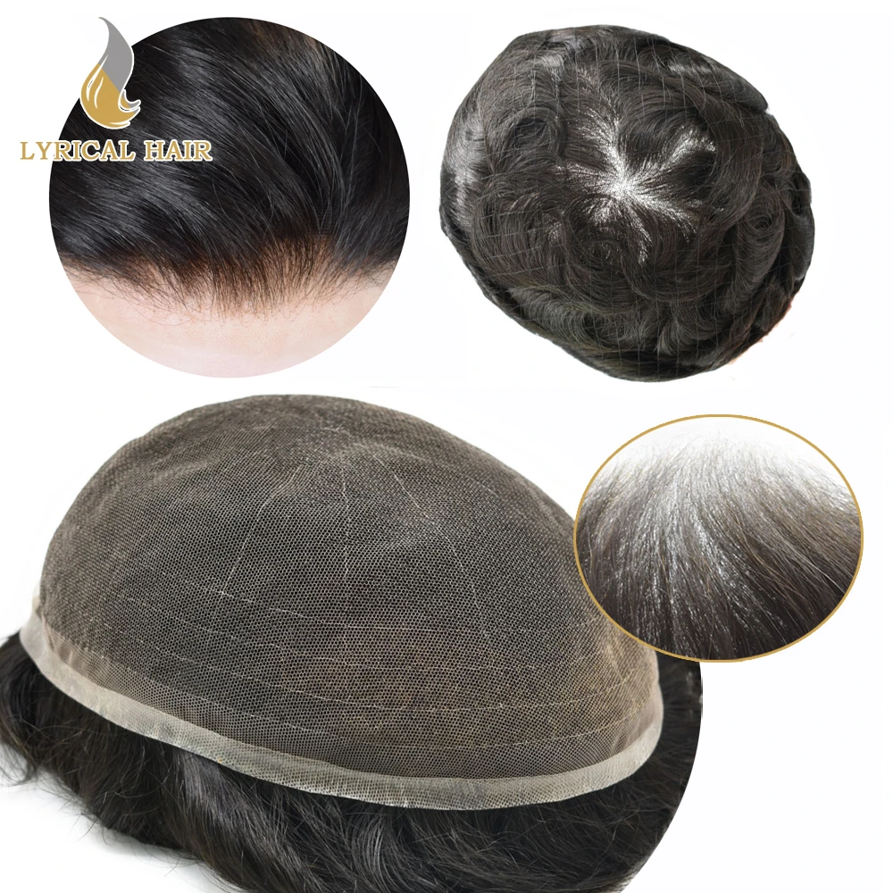 Full French Lace Gray Hair System Transparent Lace Mens Toupee Natural  Hairline Hairpiece Light Density All Colors Replacement|Toupees| -  AliExpress