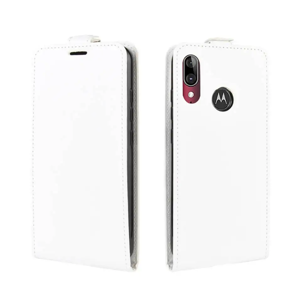 Роскошный, вертикальный, откидной Чехол для MOTO E6 Plus из искусственной кожи чехол для Motorola MOTO E6 Plus Чехол Флип Бумажник кожаный чехол