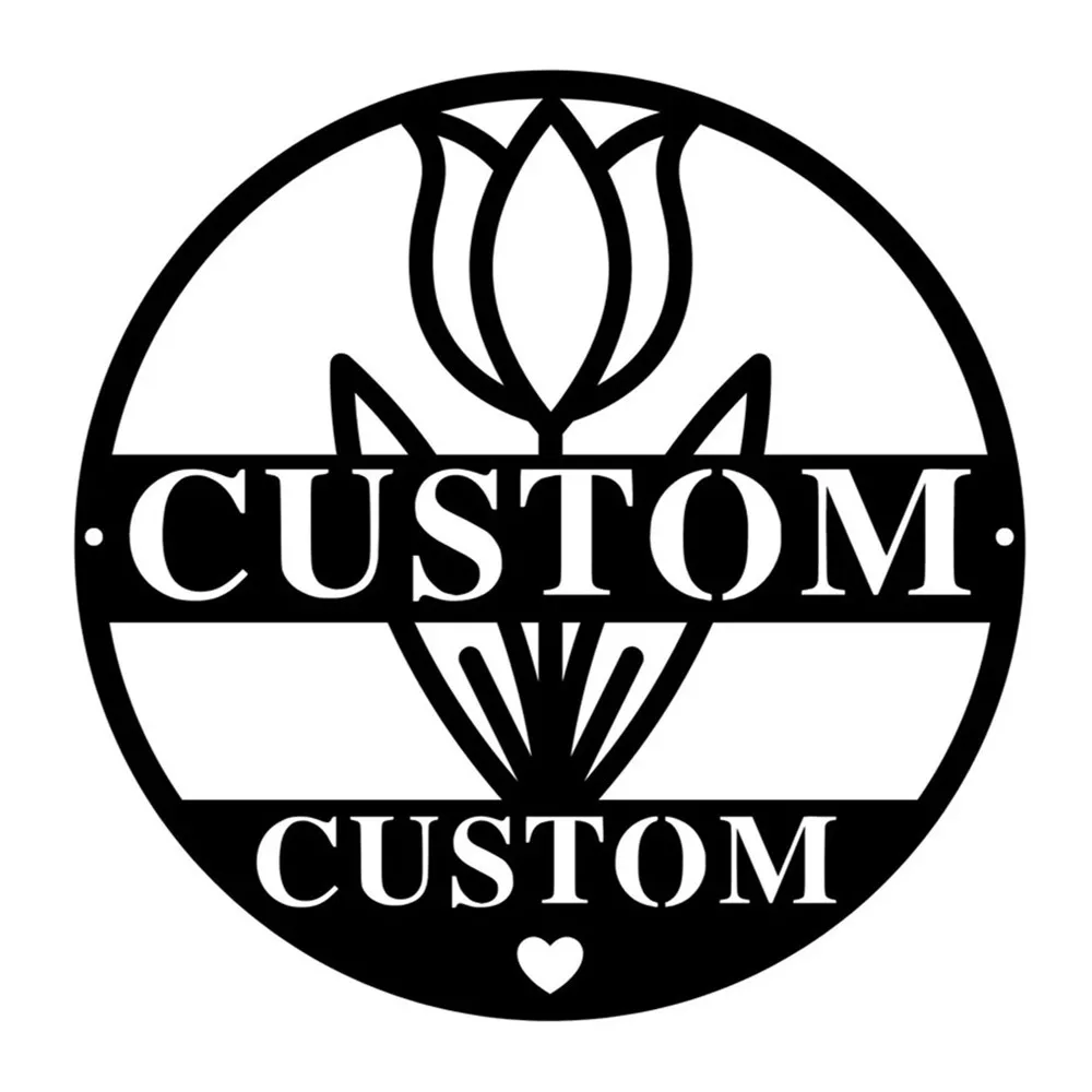 Custom Wooden Garden Sign Personalized Name Plaque for Home Decor Laser Engraving12/18 inch | Дом и сад