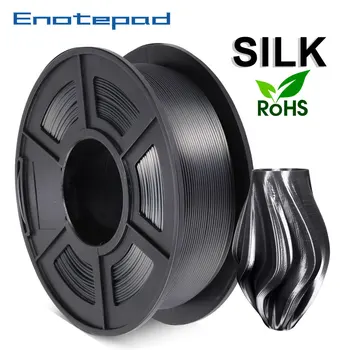 

Enotepad PLA Filament 1.75mm / 3mm 3D printer Filament tangle free 100% no bubble with Vacuum bag packing Tolerance +/-0.02mm