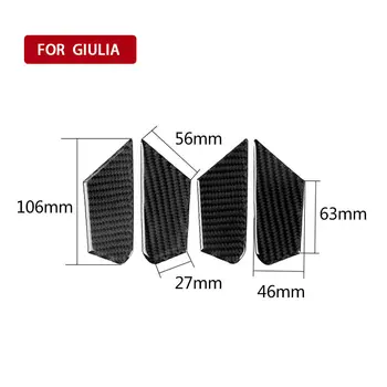 

Black Inner door handle bowl lid Accessory Parts Replacement Carbon Fiber
