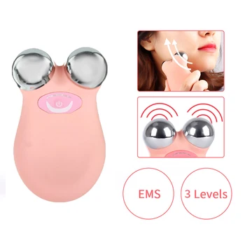 

Microcurrent Face Lifting Facial Machine Skin Tightening Rejuvenation SPA USB Charging Facial Massager Electric Wrinkle Remover