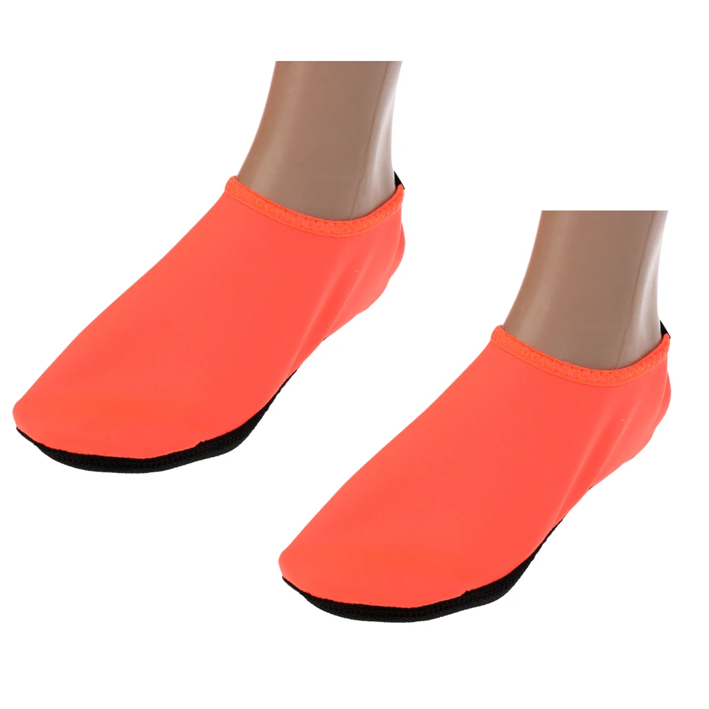 Unisex Durable Non-slip Sole Barefoot Water Skin Shoes Aqua Socks for Beach Pool Sand Swim Surf Yoga Water Aerobics