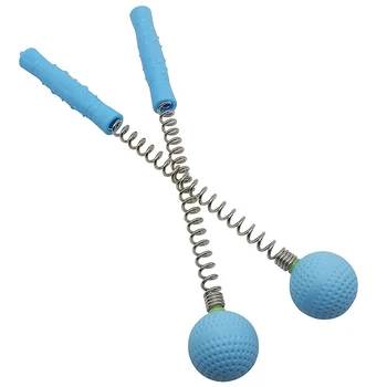 

Massager Ball Hammer(2-Pack) Hammer Stick Manual Beat Golf Ball Massager Back Shoulder Massage Full Body Reduce Fatigue Pain(Blu