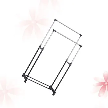 

1PC Laundry Hanging Rack Drying Rack Foldable Clothing Shelf Creative Clothes Stand for Shop Home Balcony