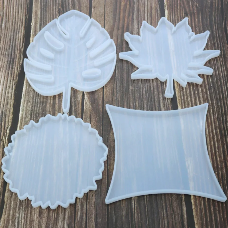Toalha de silicone transparente com 4 formas,