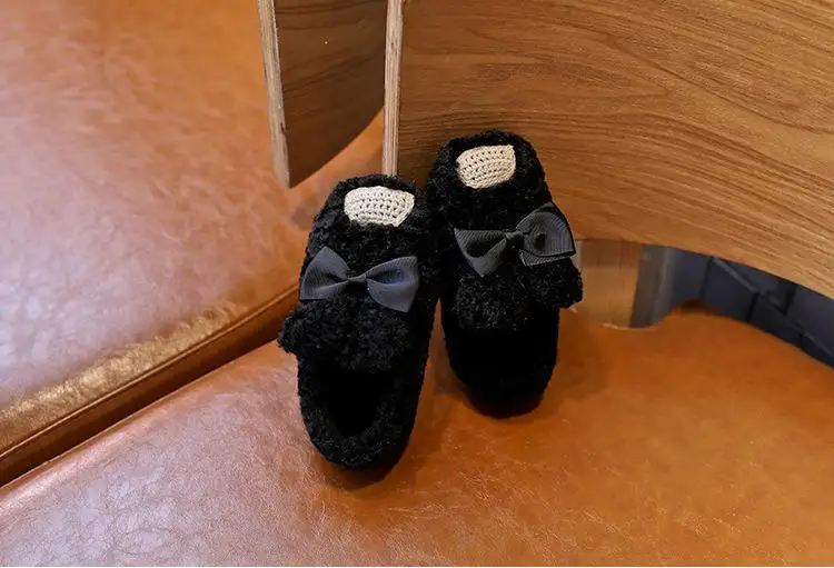 Новое поступление; детские туфли принцессы для девочек с розовым мехом; кожаные модельные детские туфли для свадебной вечеринки;