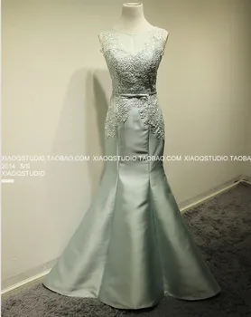 

beading Formal party evening gown vestido de festa renda 2018 sexy mermaid elegant free shipping mother of the bride dresses