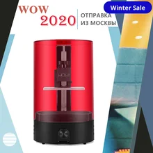 WOW DLP LCD 3d printer sparkmaker light curing UV Resin SLA express shipping from Moscow Russian