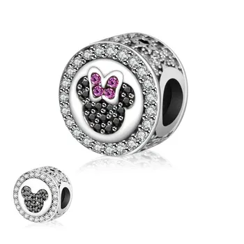 

Fit Original Fine Charms Bead Bracelet 2016 Autumn Really 925 Sterling Silver Charm Minnie Mickey DIY Jewelry Making Berloque