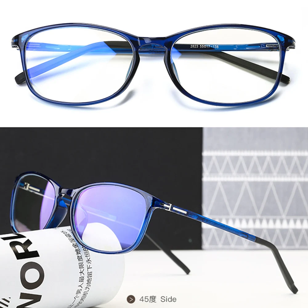 Anti Blue Light Glasses Men Bluelight Radiation Women Tr90 Computer Protection Gaming Glasses Blue Blocking Uv Eyewear blue light glasses women