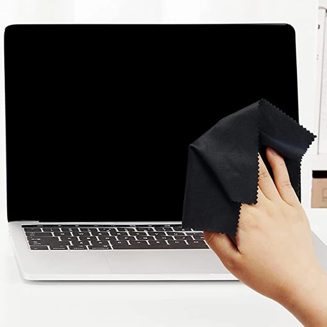 10/20Dics Rosttisztító Kendő Mikroszálas Rongy A Számítógép Képernyőjének Lencse Eltávolítása Az Ujjlenyomatok Olajpor Szennyeződések Tisztító Szerszámai - Image 3