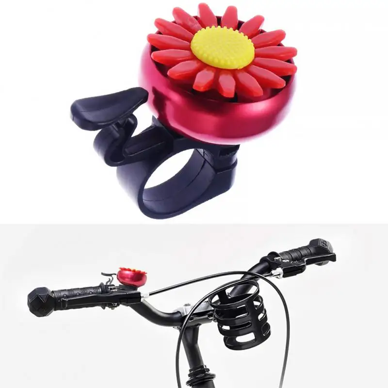Mini Creative Sunflower Bicycle Bell Anti rust Aluminum Alloy MTB Road