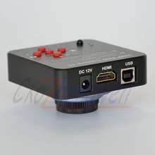 FYSCOPE, 60fps 1080P 38MP HDMI USB цифровой промышленный видео микроскоп камера микроскоп HDMI цифровая камера