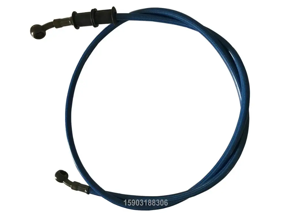 

60cm-Oil-Hose-Tube-Universal-Braided-Stainless-Steel-Hydraulic-Reinforce-Brake-Line