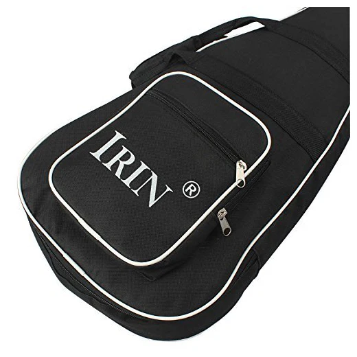 

IRIN Backpack for Mandolin Thicken Shoulder Gig Bag Case Frabic Black