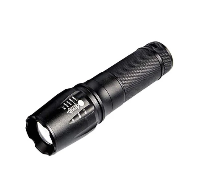 

LED Flashlight, 2000 Lumens, Xml- T6 Military Grade Tac Light with 5 Modes, Ultra Bright Adjustable Focus Zoom Tactical Flashlig