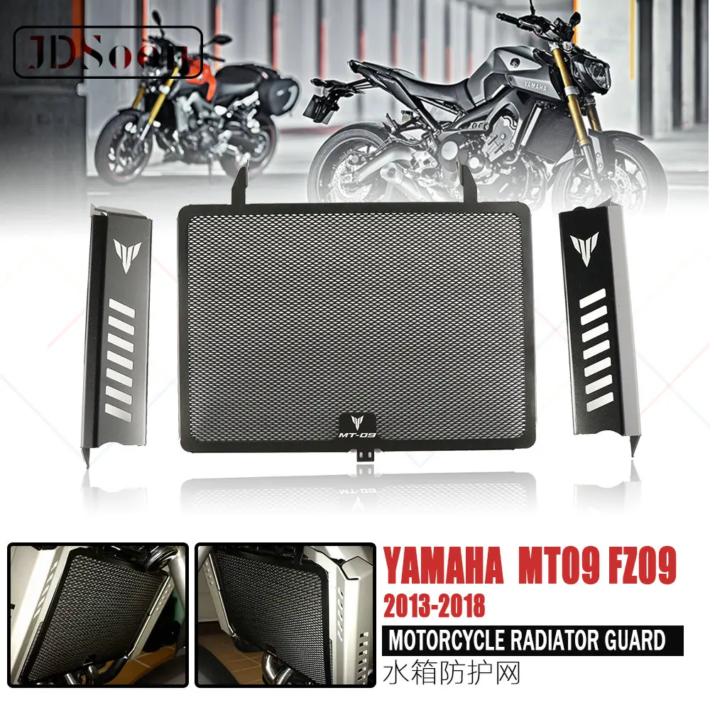 Защита для радиатора мотоцикла защитная крышка Yamaha MT 09 MT09 Sport Tracker Street Rally XSR900 FZ09 FZ