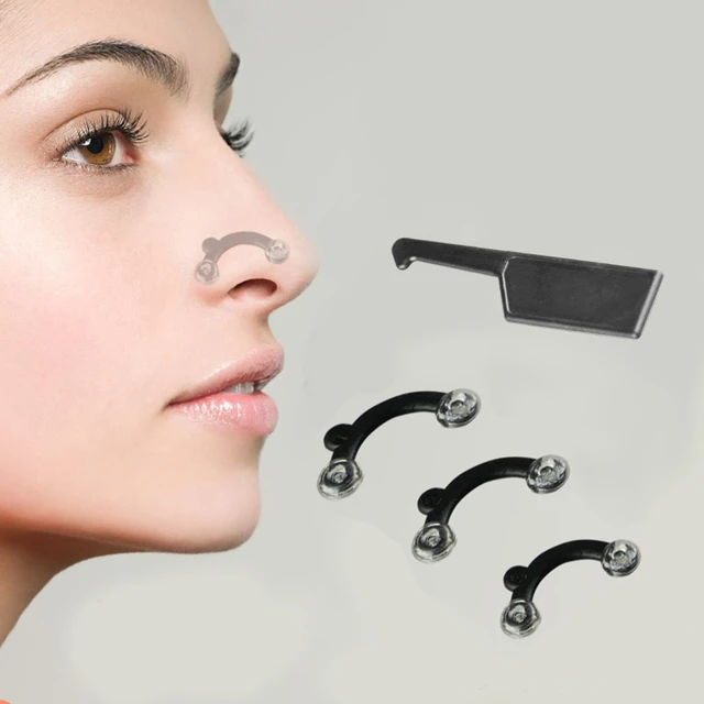 6pcs/set Beauty Nose Up Lifting Bridge Shaper Nose Clip Nose
