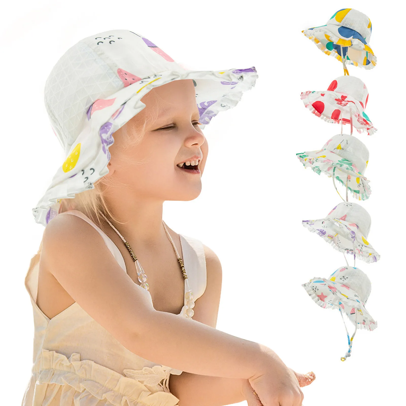 Child Cap Sunscreen Baby Hat Beach Men And Women Baby SunHat Children Fisherman Hat High Quality
