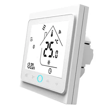 

WiFi Smart Thermostat Temperature Controller for Water/Electric floor Heating Water/Gas Boiler Works with Alexa Google Home