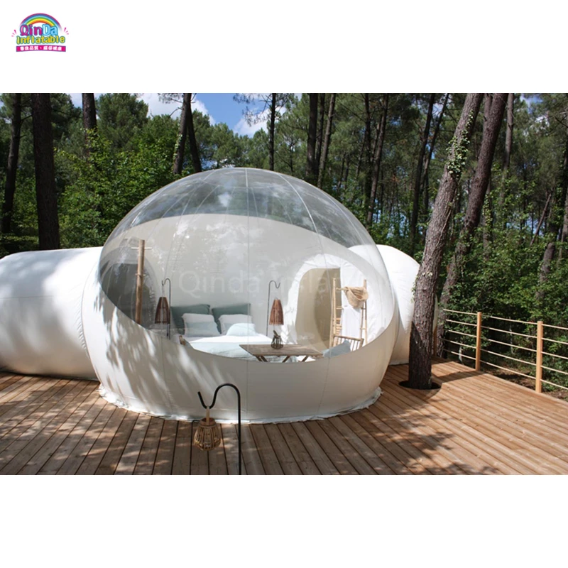 Прозрачная купольная палатка Igloo для кемпинга 2 туннеля|inflatables for sale|tent inflatabletents sale