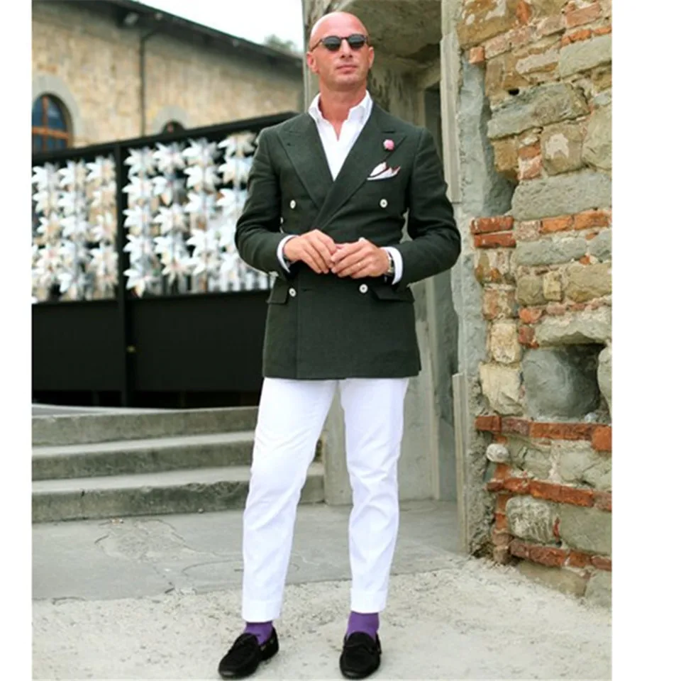 New Men’s Suit Smolking Noivo Terno Slim Fit Easculino Evening Suits For Men Black Tuxedos Prom Wear Blazer With Pants