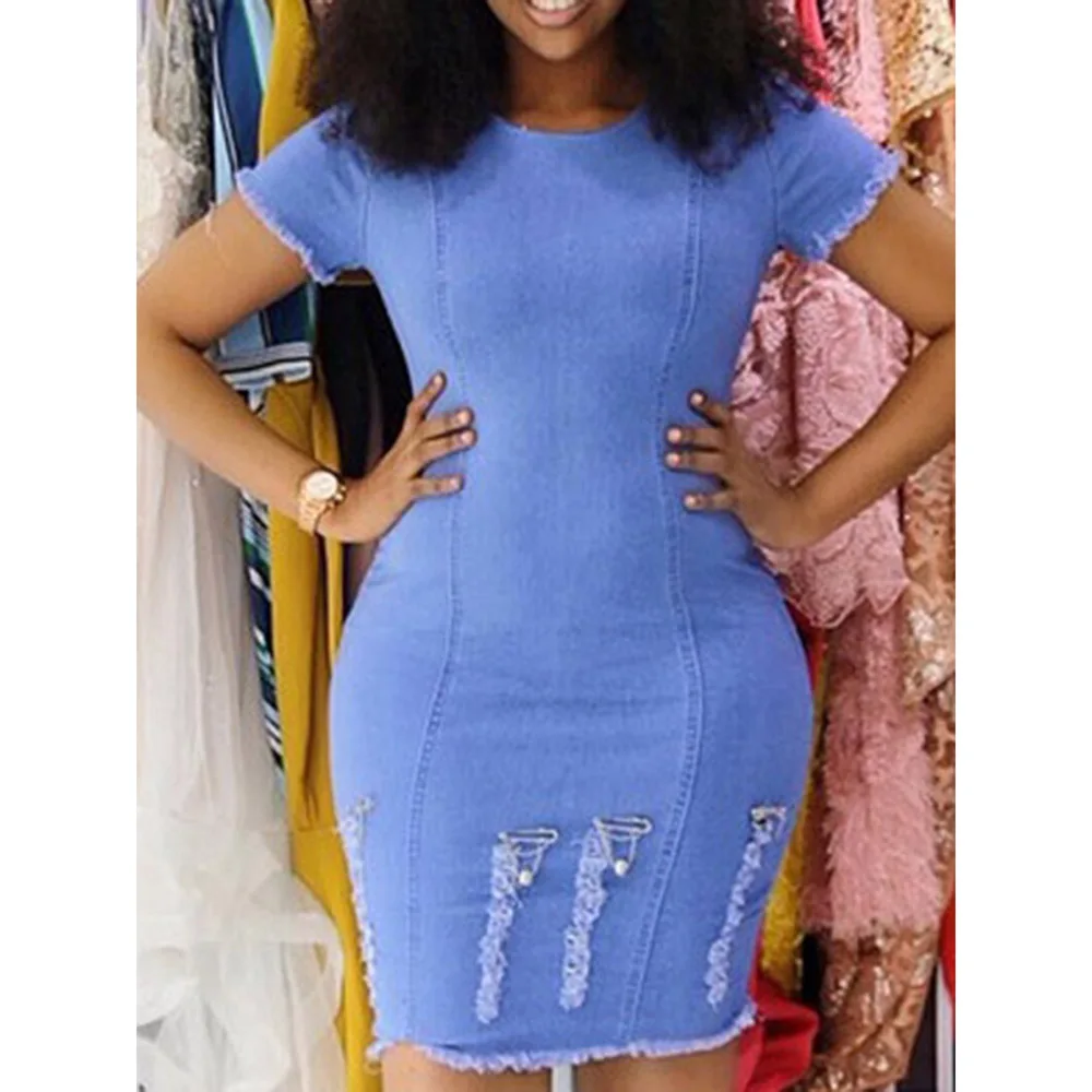 Pencil Dresses Mini Women Clothes 