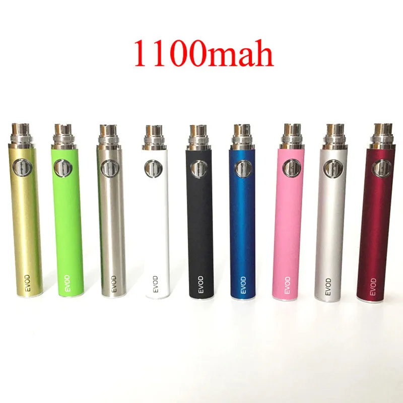 Электронная сигарета с аккумулятором Evod 650/900/1100 мАч 510 нить Vape ручка для MT3 CE4 CE5