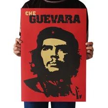 [A1147] Che Guevara Ретро Английский крафт-бумага фотографии плакат общежития Бар Кафе наклейки