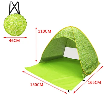 

Cabana Beach tent 2-3 Person Shelter Instant Waterproof Windproof Automatic