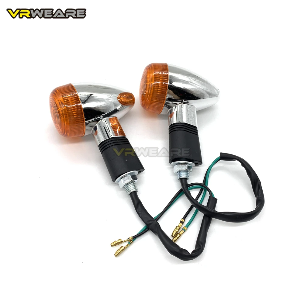 Указатели поворота для мотоцикла 2 шт. Honda VTX 1300 C R S RETRO For Kawasaki Vulcan VN 800 900 1500 1600 1700 2000|
