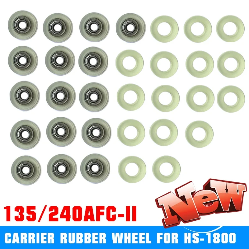 (28pcs/lot)Noritsu 135/240AFC-II carrier rubber wheel for HS-1800/S2/S4 scanners