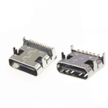 

USB3.1 6pin/16pin Type-C DIP 3A Micro USB Connectors Female Port Jack Tail Plug Socket Electric Terminals