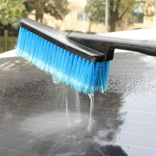 רכב ניקוי מברשת רכב צמיג רכזת מים תרסיס ניקוי מברשת עם שיער רך ארוך ידית רכב כביסה טיפול אבזרים
